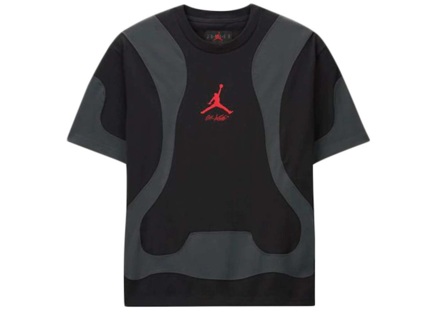 Apparel * | Off-White X Jordan Tee Black