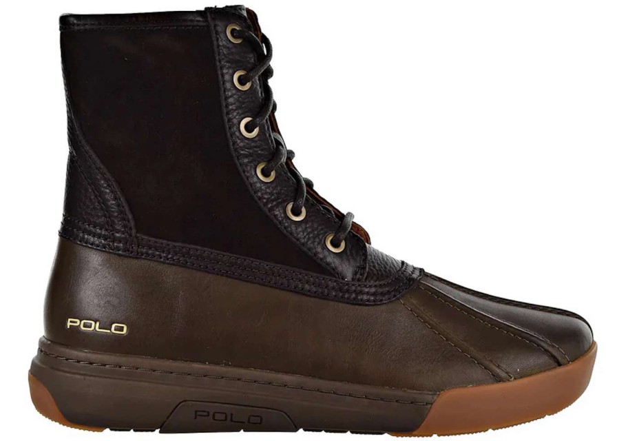 Shoes * | Polo Ralph Lauren Declan Boot Dark Brown