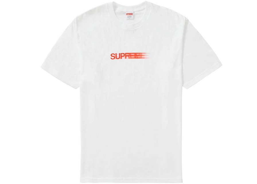 Apparel * | Supreme Motion Logo Tee (Ss20) White