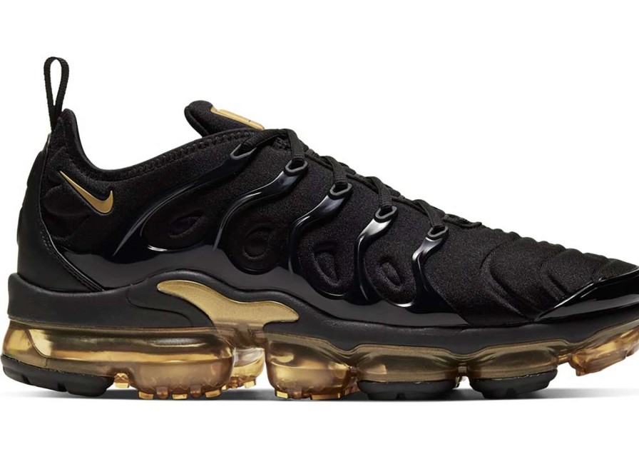 Sneakers * | Nike Air Vapormax Plus Black Metallic Gold