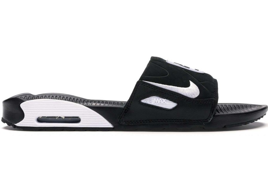 Sneakers * | Nike Air Max 90 Slide Black White