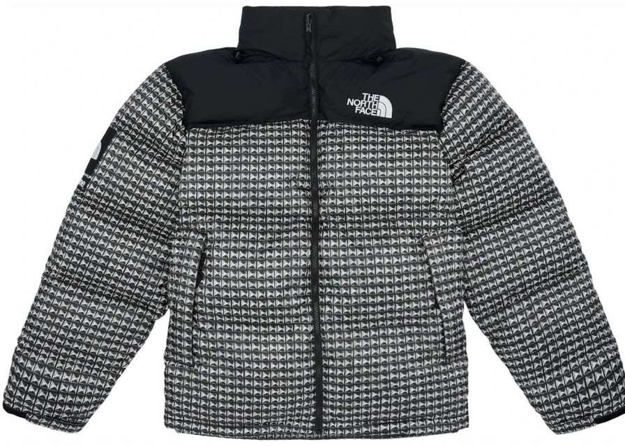 Apparel * | Supreme The North Face Studded Nuptse Jacket Black