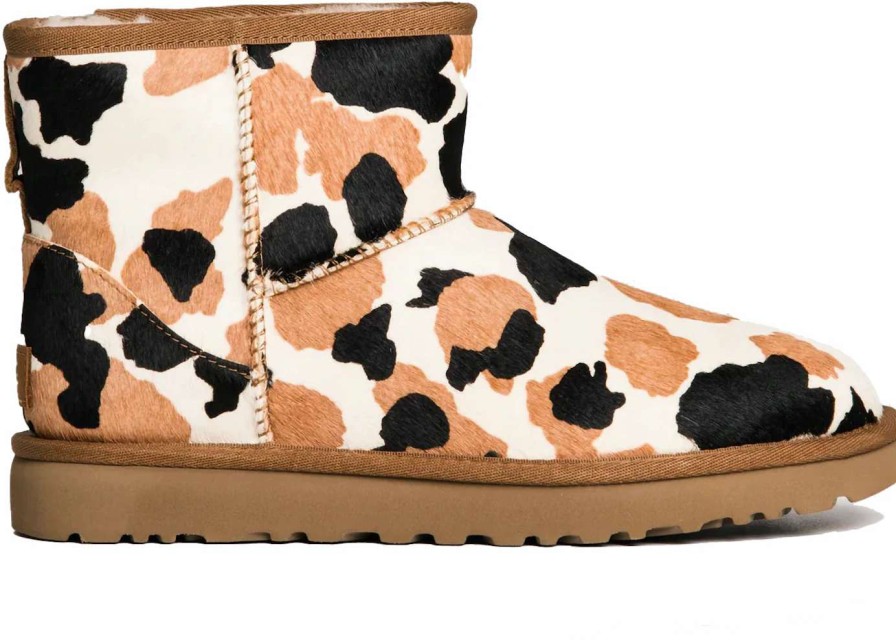 Shoes * | Ugg Classic Mini Cow Print (W)