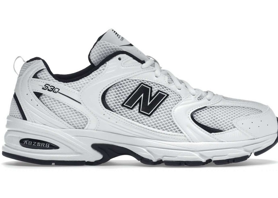 Sneakers * | New Balance 530 White Black Details