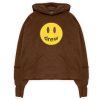 Apparel * | Drew House Mascot Deconstructed Hoodie Brown