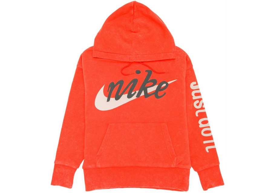 Apparel * | Nike X Cactus Plant Flea Market Shoebox Heavyweight Hooded Pullover Orange