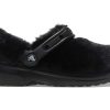 Shoes * | Crocs Classic Clog Fur Sure Black