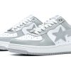 Sneakers * | A Bathing Ape Bape Sta Patent Leather White Grey (2023)