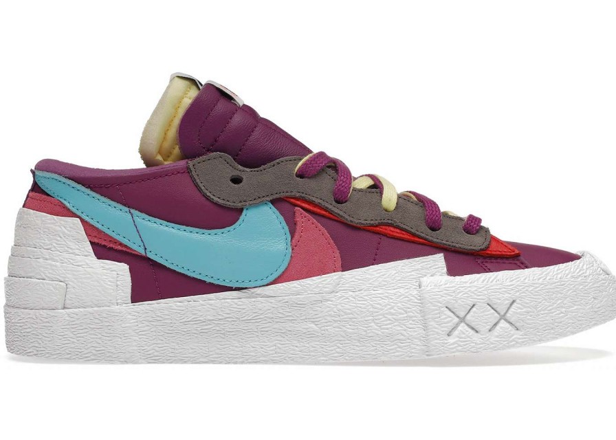 Sneakers * | Nike Blazer Low Sacai Kaws Purple Dusk