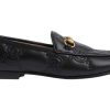 Shoes * | Gucci Jordaan Loafer Black Gg Leather