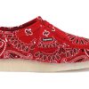 Shoes * | Clarks Originals Wallabee Supreme Bandana Red