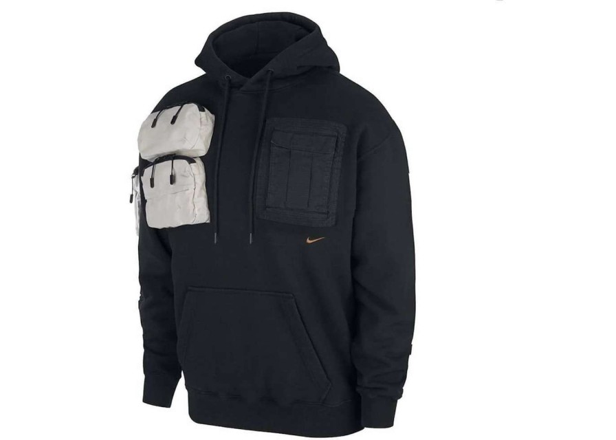 Apparel * | Travis Scott X Nike Nrg Ag Utility Hoodie Black