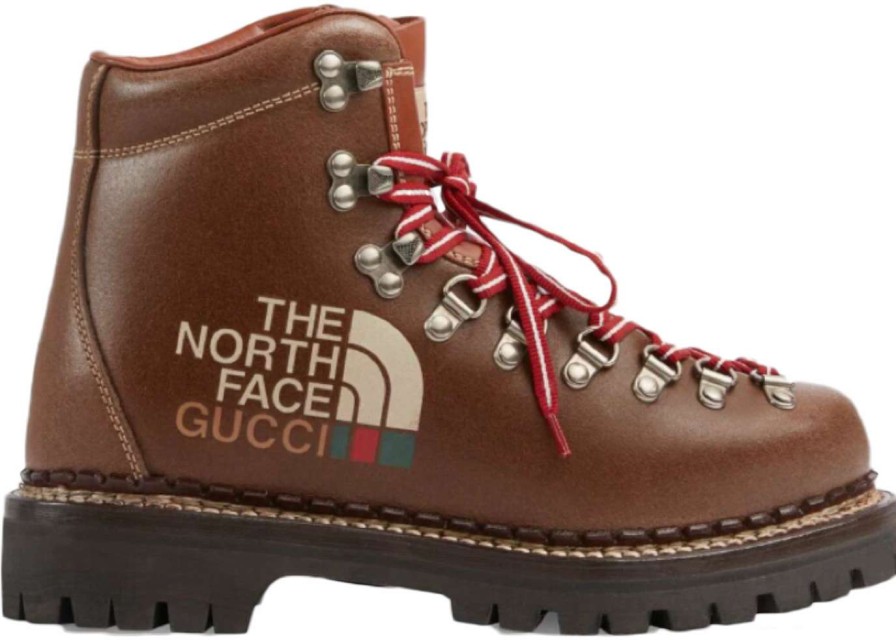 Shoes * | Gucci X Tnf Boot Brown