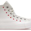 Sneakers * | Converse Chuck Taylor All-Star Lift Hi White Red (W)