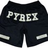 Apparel * | Denim Tears Pyrex Tears Shorts Black