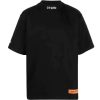 Apparel * | Heron Preston Logo Patch Mockneck T-Shirt Black