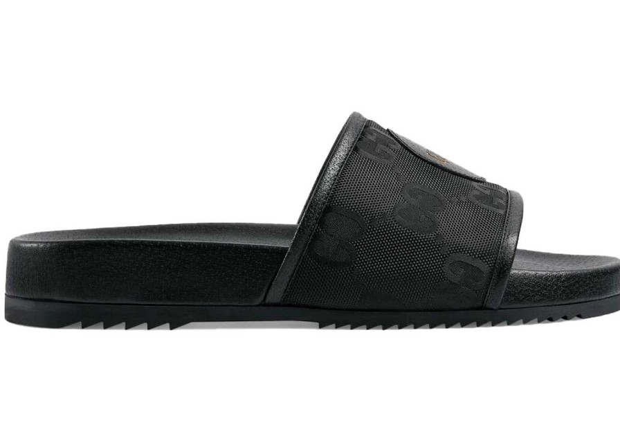 Shoes * | Gucci Off The Grid Slides Black