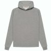 Apparel * | Fear Of God Essentials Relaxed Hoodie (Ss22) Dark Oatmeal