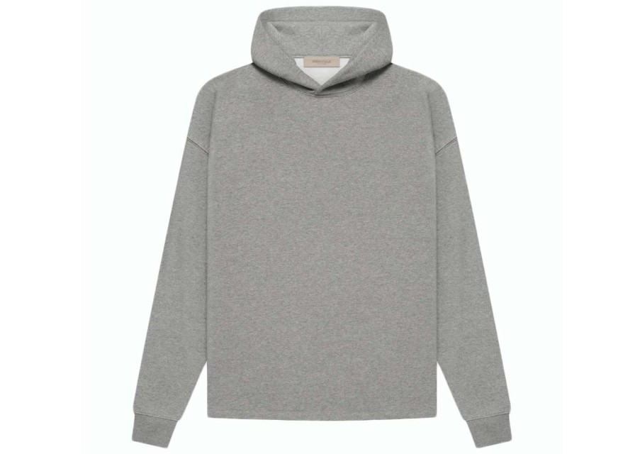 Apparel * | Fear Of God Essentials Relaxed Hoodie (Ss22) Dark Oatmeal