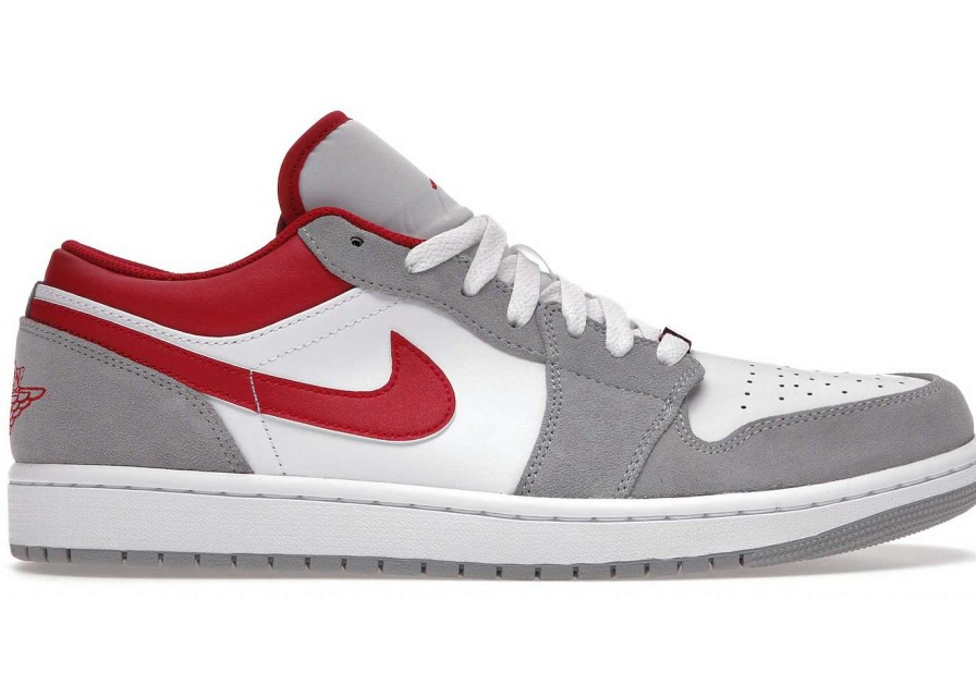 Sneakers * | Jordan 1 Low Se Light Smoke Grey Gym Red