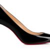 Shoes * | Christian Louboutin Kate 85Mm Pump Black Patent Leather