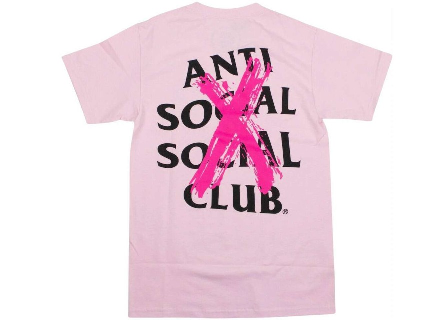 Apparel * | Anti Social Social Club Cancelled T-Shirt Pink