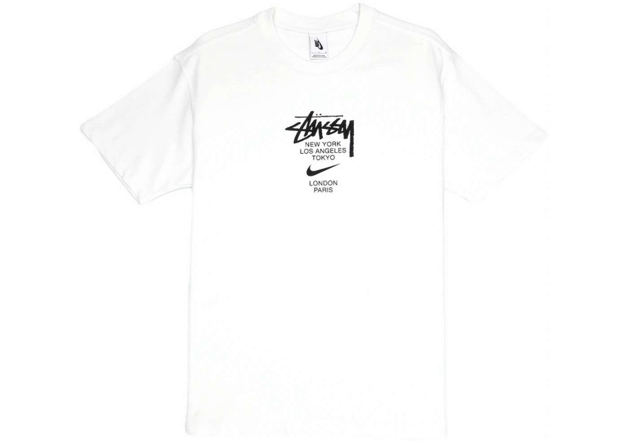 Apparel * | Nike X Stussy International T-Shirt White