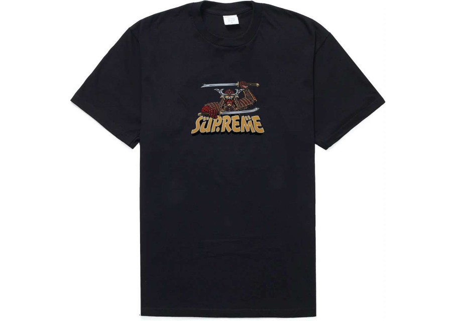 Apparel * | Supreme Samurai Tee Black