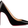 Shoes * | Christian Louboutin Kate 100Mm Pump Black Nappa Leather