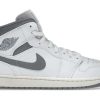 Sneakers * | Air Jordan 1 Mid Neutral Grey