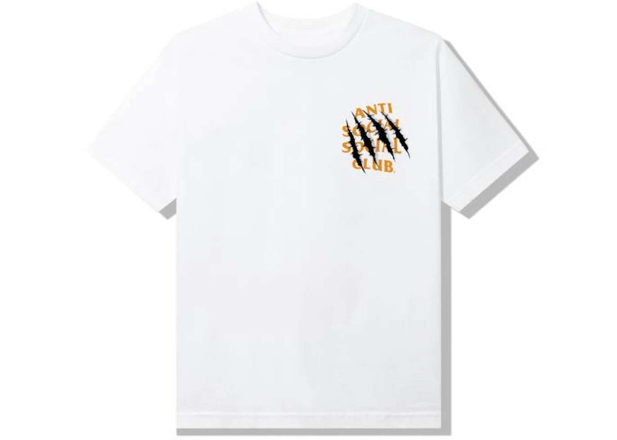 Apparel * | Anti Social Social Club After Us T-Shirt White