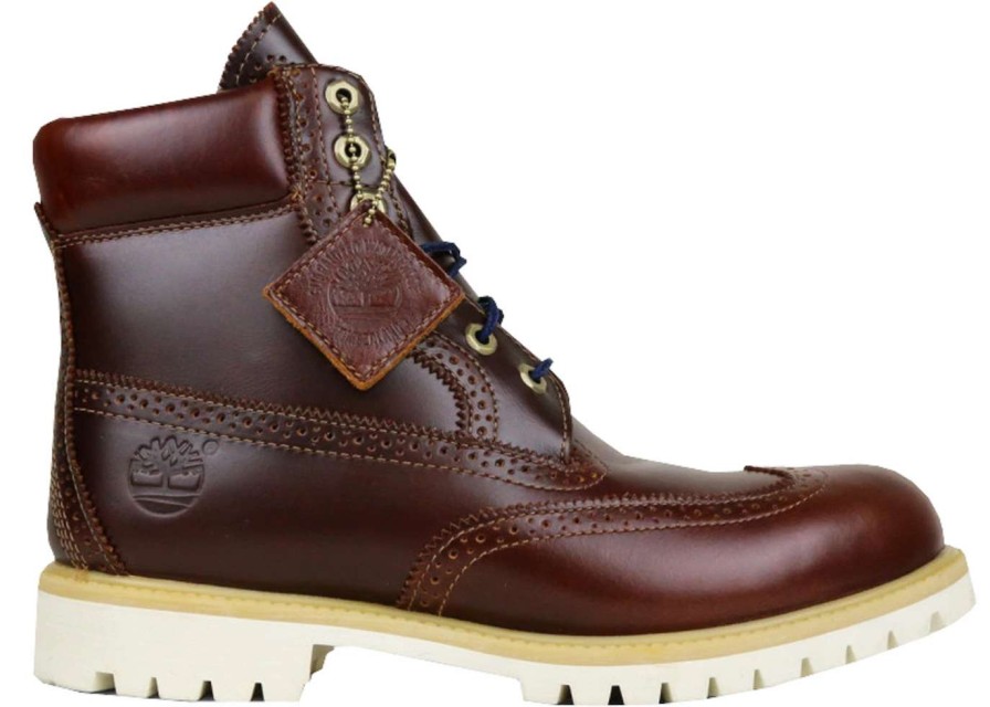 Shoes * | Timberland 6 Boot Brogue Wingtip Brown