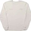 Apparel * | Kaws X The North Face L/S T-Shirt Moonlight Ivory