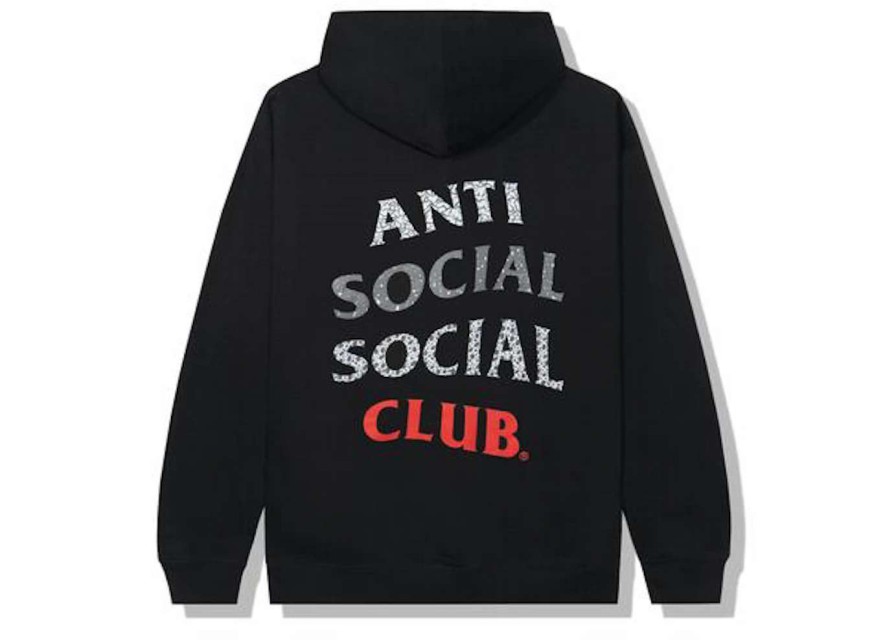 Apparel * | Anti Social Social Club 99 Retro Iv Hoodie Black