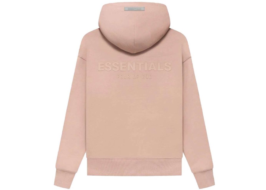 Apparel * | Fear Of God Essentials Kids Pullover Hoodie Matte Blush