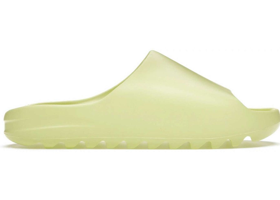 Sneakers * | Adidas Yeezy Slide Glow Green