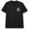 Apparel * | Anti Social Social Club X Fragment Blue Bolt Tee (Fw19) Black