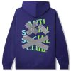 Apparel * | Anti Social Social Club Cancelled (Again) Hoodie Purple