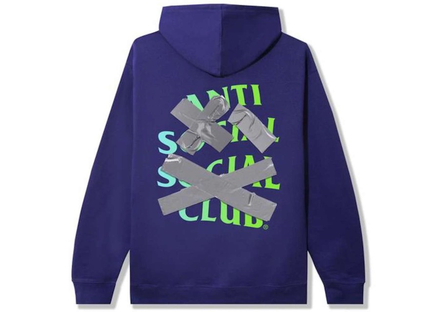 Apparel * | Anti Social Social Club Cancelled (Again) Hoodie Purple