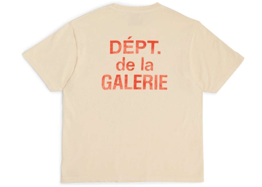 Apparel * | Gallery Dept. French T-Shirt Cream/Orange