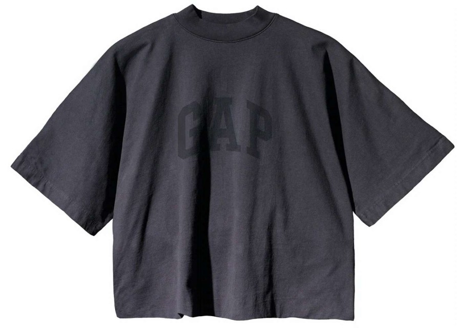 Apparel * | Yeezy Gap Dove No Seam Tee Black