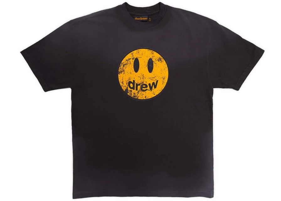 Apparel * | Drew House Mascot Ss Tee Faded Black