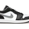 Sneakers * | Jordan 1 Low Black White Grey