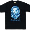 Apparel * | Bape Abc Camo By Bathing Ape Tee Black Blue