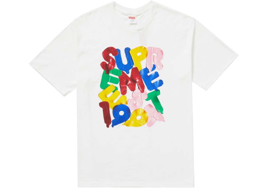 Apparel * | Supreme Balloons Tee White