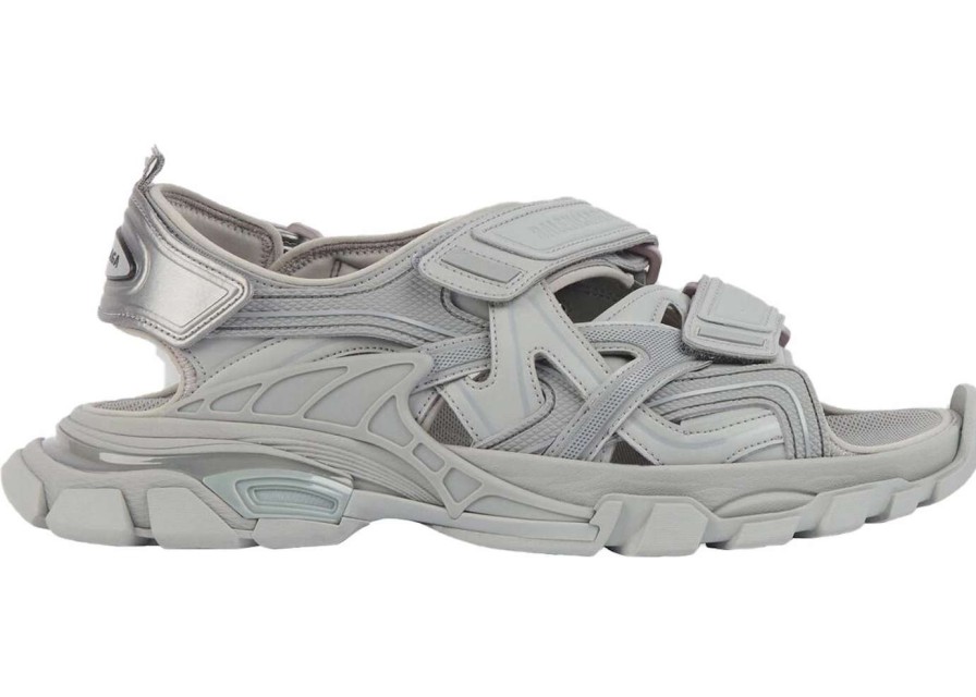 Shoes * | Balenciaga Track Sandal Grey